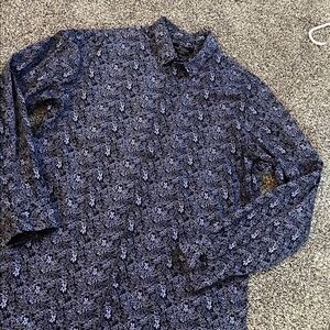 Marc Anthony Slim Fit Stretch Shirt Marc Anthony Floral Print Shirt